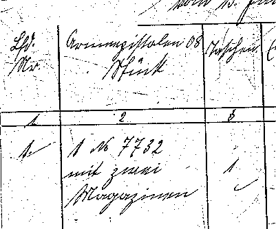 Beleg f&uuml;r die Pistole 08